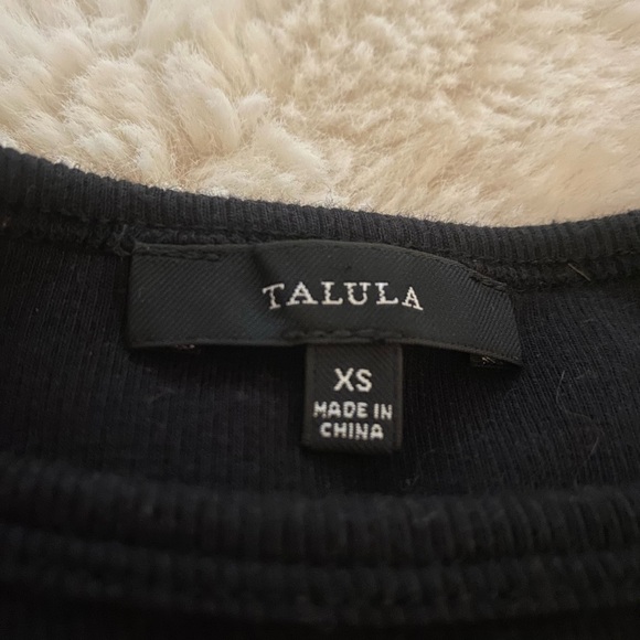 Talula (Aritzia) Black Long Sleeve Dress - Picture 2 of 2